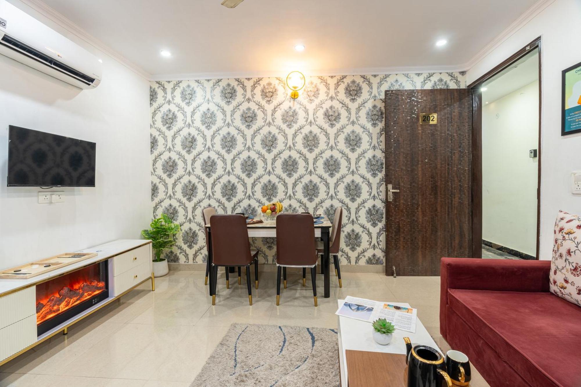 Homlee-vintage 2bhk With Fort/park View Appartement New Delhi