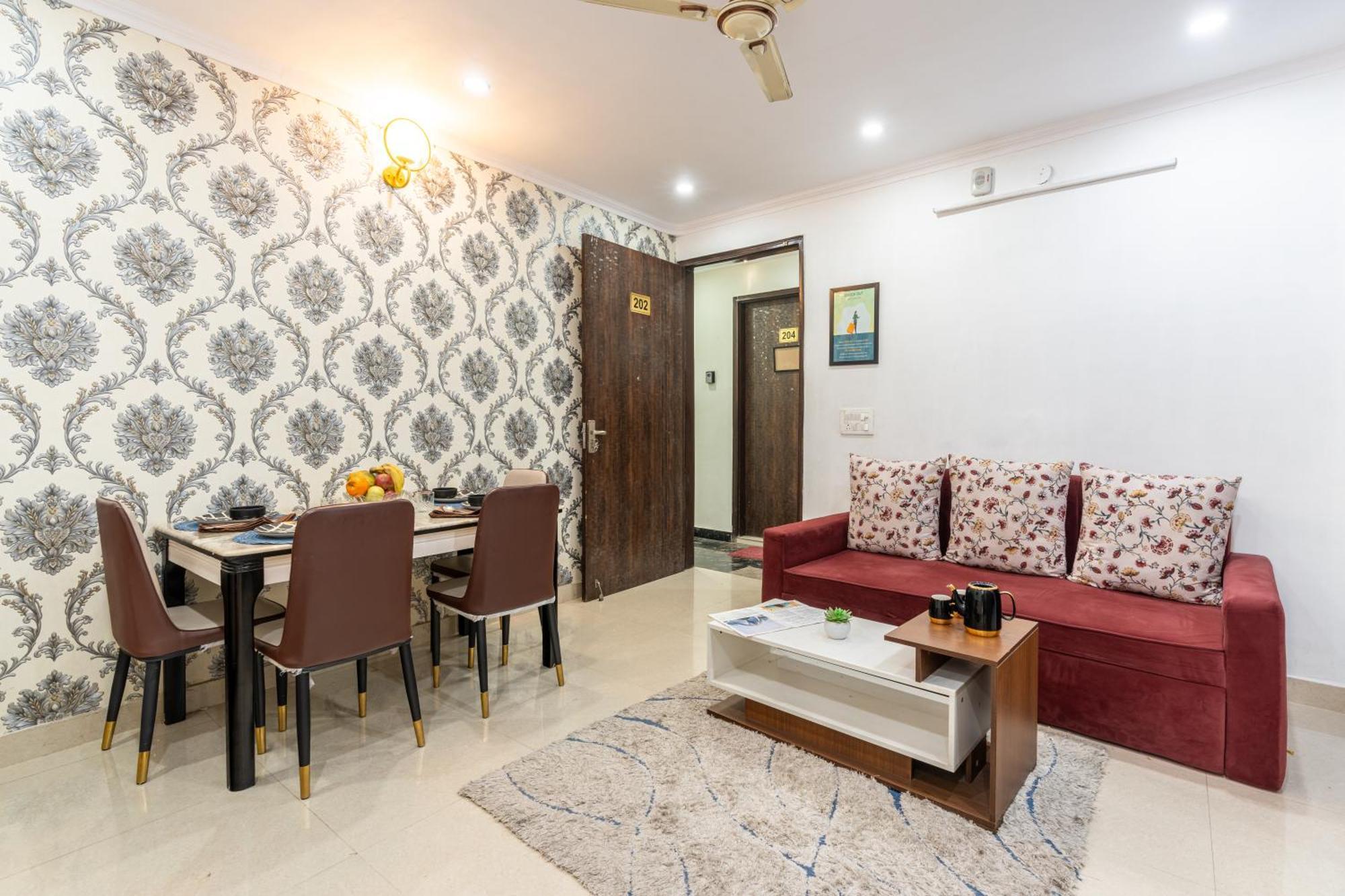 Homlee-vintage 2bhk With Fort/park View Appartement New Delhi